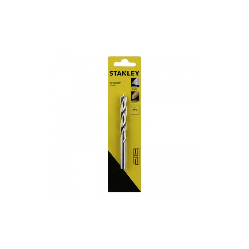 BROCA METAL Y MADERA 5 16 PULG HSS ACERO RAPIDO MARCA STANLEY