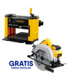 CEPILLO DE BANCO, ANCHO DE CEPILLADO 12-1/2 PULGADAS, MOTOR 1800 WATTS, VELOCIDAD 10,000RPM, GRATIS SIERRA SC16 .STANLEY