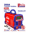 SOLDADORA INVERTER MMA/TIG LIFT, 200 AMPERIOS, 110 Y 220 VOLTIOS, PANTALLA LCD TEGNOLOGIA INVERTER IGBT. EMTOP