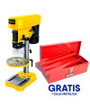 TALADRO DE PEDESTAL, 1/2 PULG, 1/3 HP, 250 WATTS, GRATIS CAJA METALICA PARA HERRAMIENTAS, ANCHO 19 PULG MARCA STANLEY