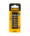 SET 6 PUNTAS DE SEGURIDAD, T25, T30, SP10, HS1/8 Y HS5/32, MAXFIT ULTRA, DISEÑO ANTI-SNAP QUE REDUCE LA ROTURA. DEWALT