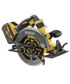 SIERRA CIRCULAR DE 7-1/4, FLEXVOLT, 60V, INALMBRICA, SIN CARBONES, 2 BATERIAS, DISCO, CARGADOR Y BOLSO. MARCA DEWALT